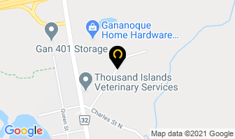 Gipson R Electrical Ltd in Gananoque map