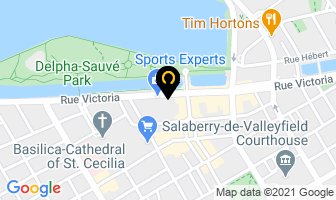 Giroux Chocolatier in Salaberry-de-Valleyfield map
