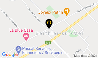 Gite Le Postier in Montmagny map