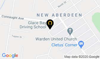 Glace Bay Driving School in Beloeil map
