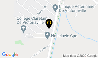 Glace Igloo in Victoriaville map