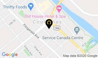Glacierview Financial Services Ltd in Courtenay map