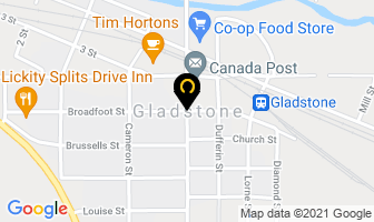 Gladstone Swimming Pool in Gladstone map