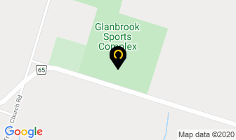 Glanbrook Youth Soccer in Hamilton map