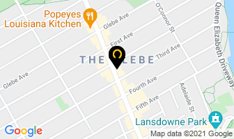 Glebe Video International in Guelph map