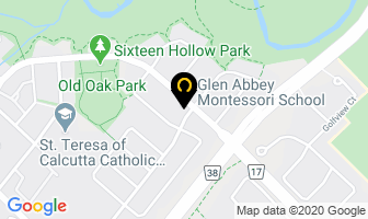 Glen Abbey Montessori School in Burlington map