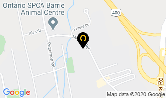 Glen Martin Limited in Barrie map