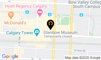 Glenbow Museum in Calgary map