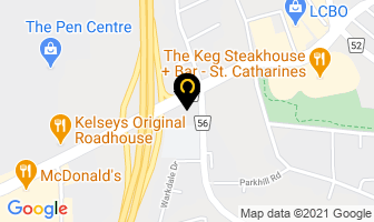 Glendale Chiropractic Clinic in St. Catharines map
