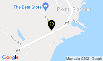 Glendinning Funeral Home in Norfolk County map