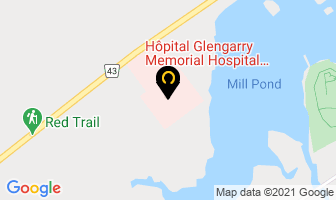 Glengarry Memorial Hospital in Saint-André-Avellin map