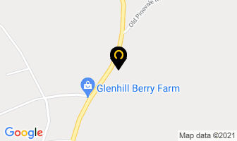 Glenhill Berry Farm in Antigonish map