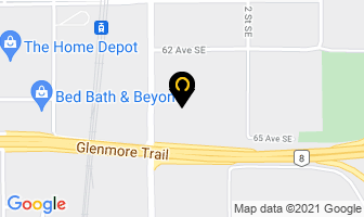Glenmore Coin Laundry & Dry Cleaning in Calgary map