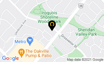 Glenorchy Homes in Oakville map