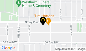 Glenwood Dental Care in Edmonton map