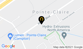 Glesco Equipment Inc in Pointe-Claire map