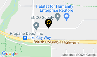 Global Bc Television Main Office in Burnaby map