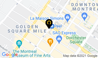 Global Crossing Conferencing Canada Ltd in Montreal map