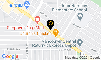 Global Educational Trust Plan in Vancouver map