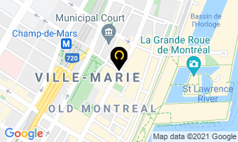 Global It Consultants in Montreal map