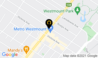 Global Media Inc in Westmount map