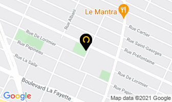Global Payments Inc in Longueuil map