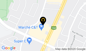Global Pet Foods in Brossard map