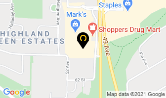 Global Pet Foods in Red Deer map