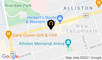 Global Pet Foods in New Tecumseth map