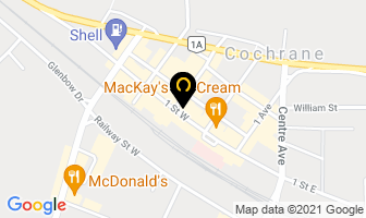 Global Pet Foods in Cochrane map