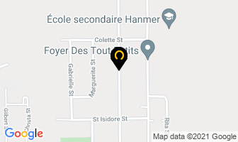 Global Surveying Services Inc in Hanmer map