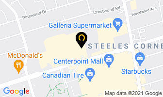Global Tax Service in Vaughan map