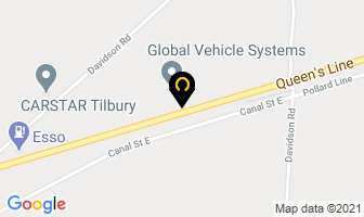 Global Vehicle Systems Inc in Chatham-Kent map