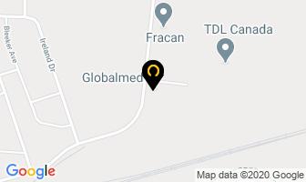 Globalmed Inc in Quinte West map