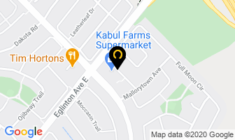 Globe Janitorial Service in Mississauga map