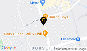 Glohar Convenience Store in Scarborough map