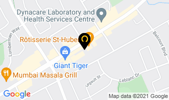 Gloucester Veterinary Hospital in Guelph map