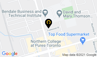 Glover Realty in Orillia map