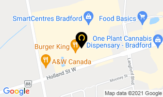 Gnc in Bradford West Gwillimbury map