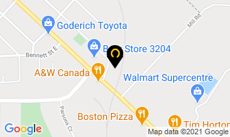 Goderich Print Shop Ltd in Goderich map