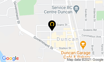 Godfrey John S Macisaac & Co in Duncan map