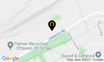 Gohari Oriental Rugs Service in Guelph map
