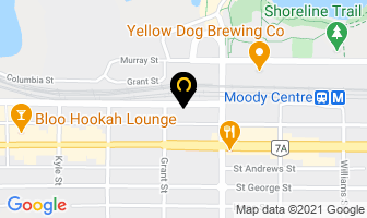 Golbey Law in Port Moody map