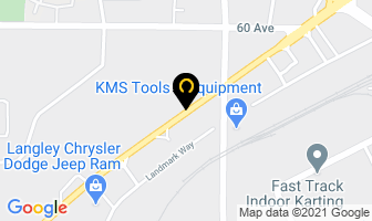 Gold Key Langley Volkswagen Service Dept in Surrey map