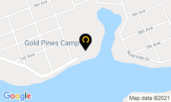 Gold Pines Camp in Ear Falls map