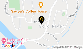 Gold River Chalet in Gold River map