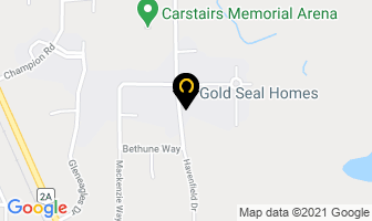 Gold Seal Homes in Carstairs map