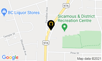 Gold Star Chinese Restaurant in Sicamous map