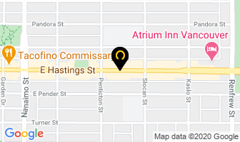 Goldbrite Jewellers in Vancouver map