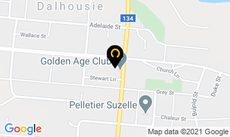 Golden Age Club in Belle River map